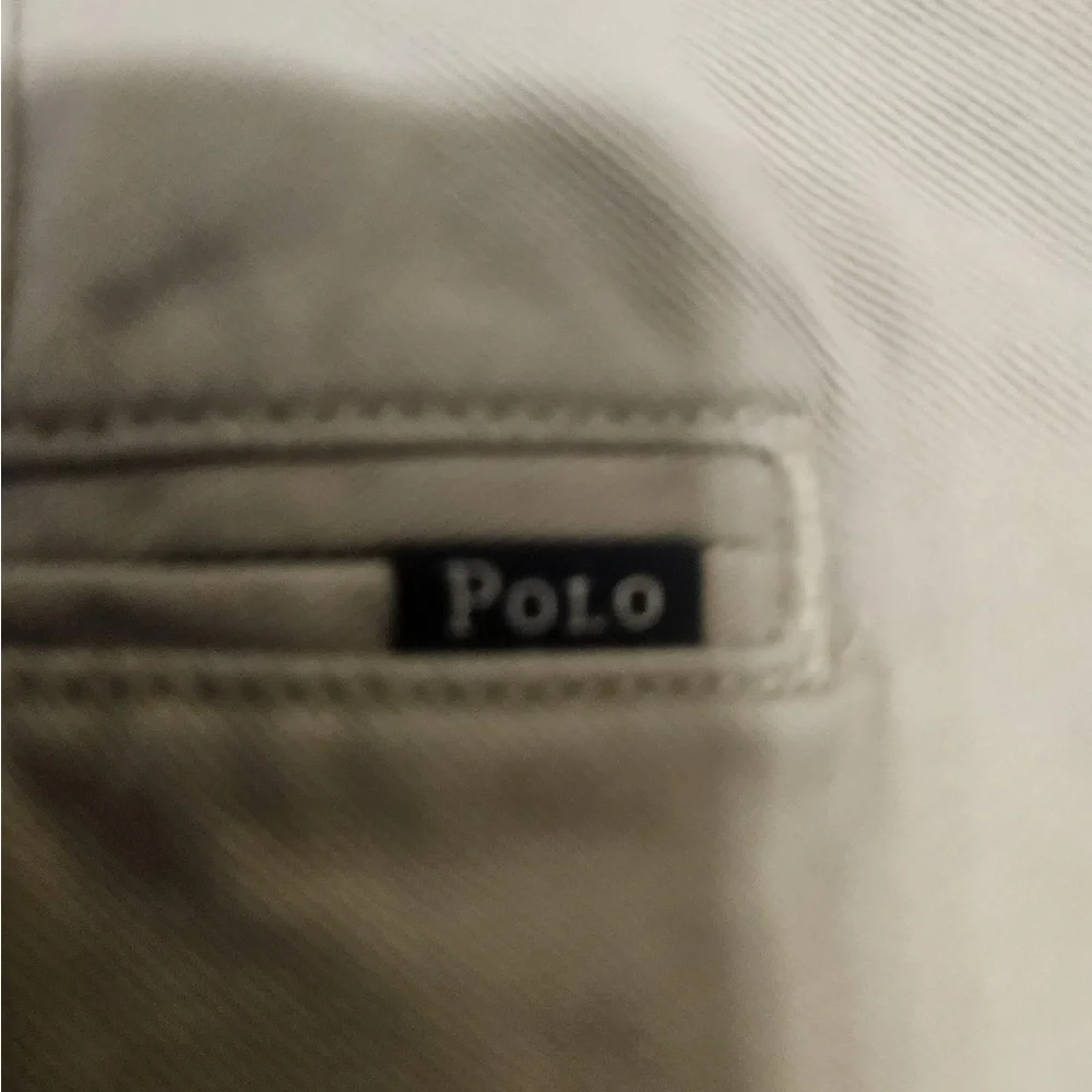 Polo‎ by Ralph Lauren Men's Beige Flat Front Shorts